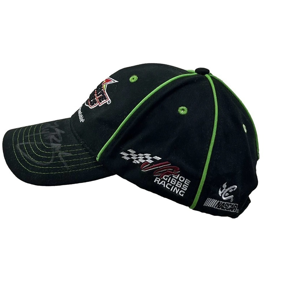 Kyle Busch & Joe Gibbs Signed Hat #18 Interstate … - image 4